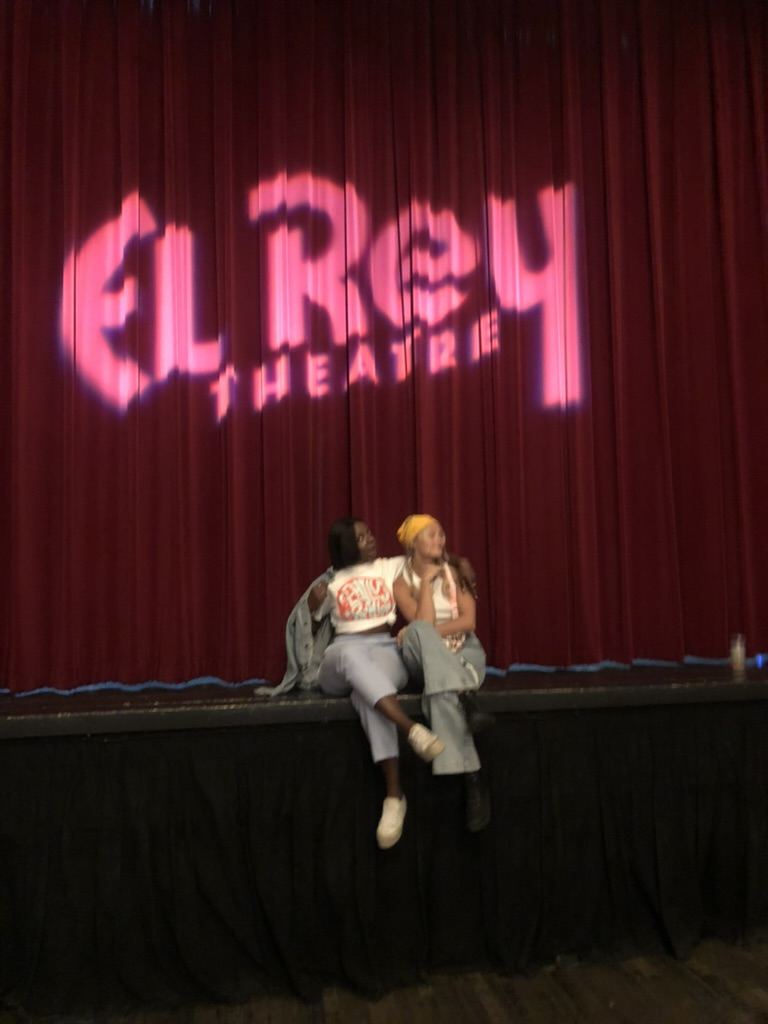 On tour with Emily